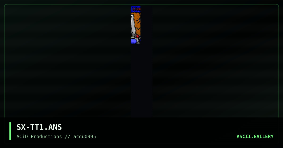 Termite Terrace, by sushi x, 1995