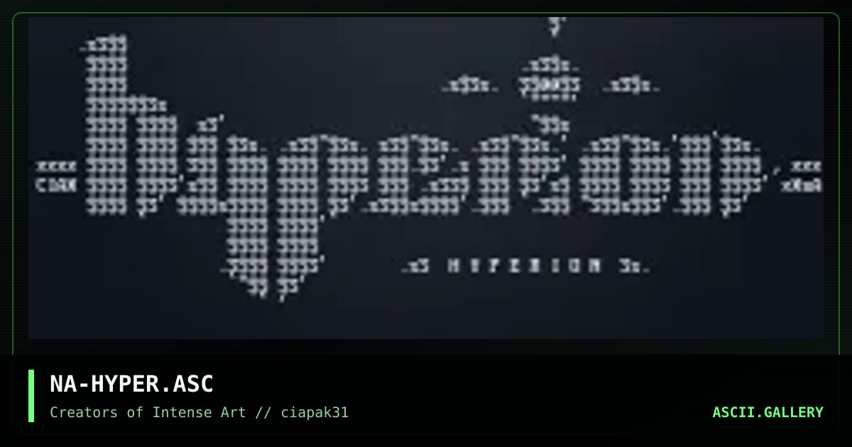 NA-HYPER.ASC, by napalm, 1996