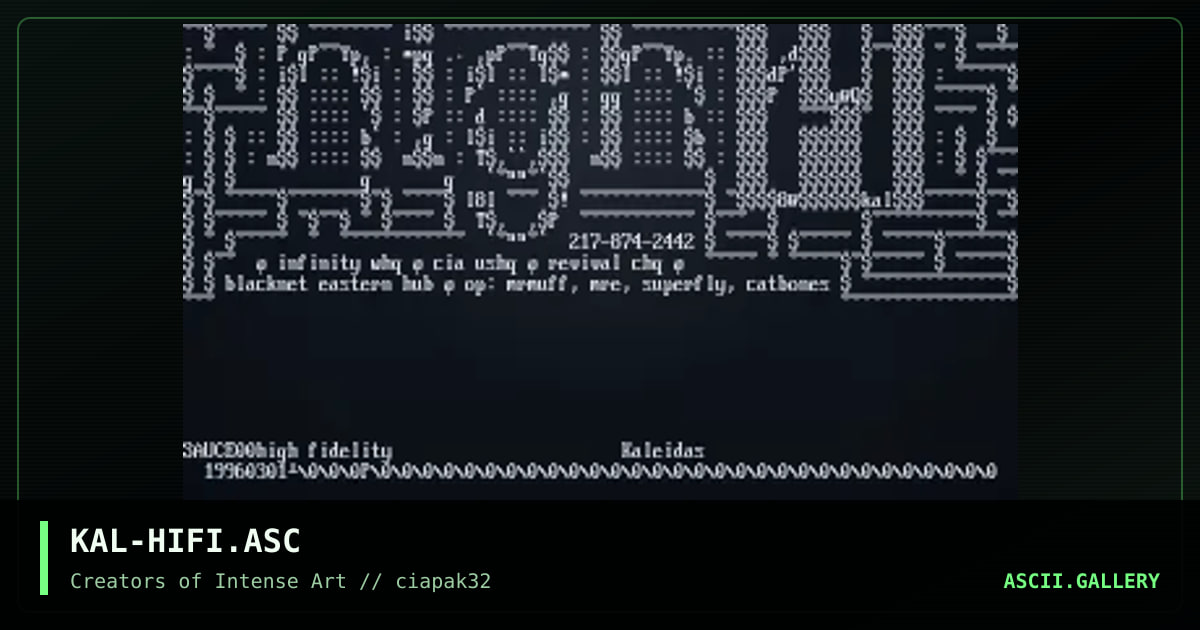 KAL-HIFI.ASC, by kaleidas, 1996