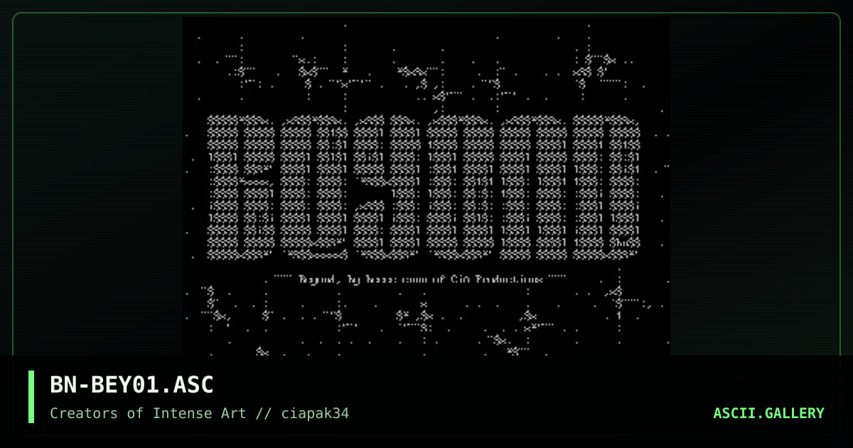 BN-BEY01.ASC, by brain nuke, 1996