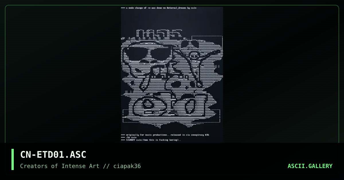 eternal dreams, by cain, 1996