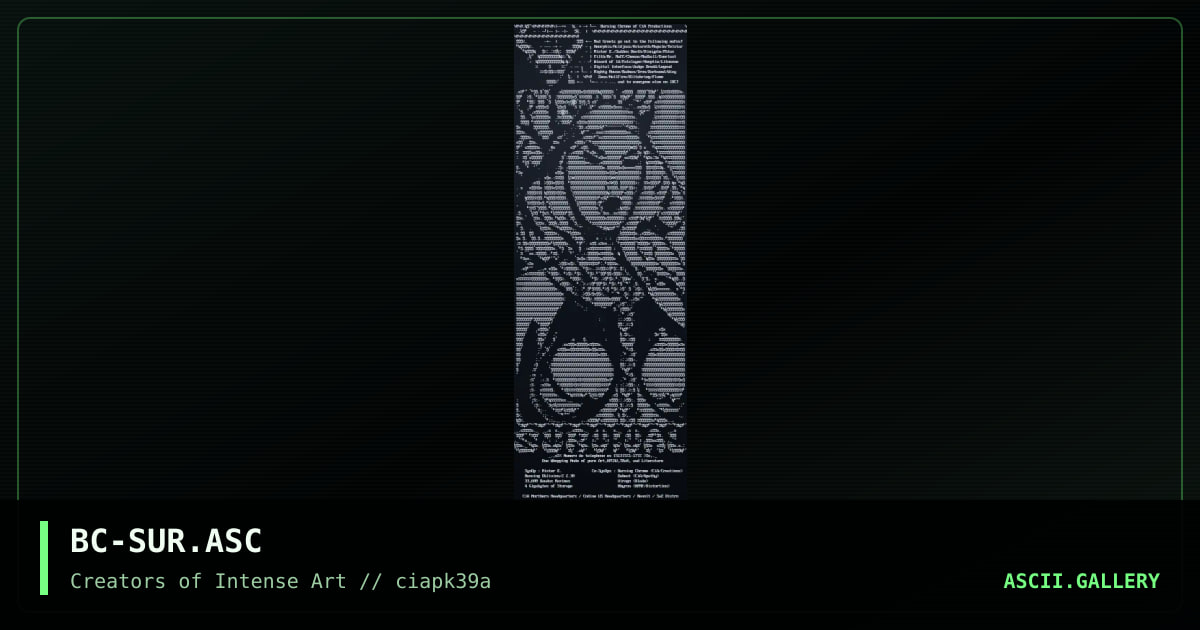 Survival Bitch, by burning chrome, 1996