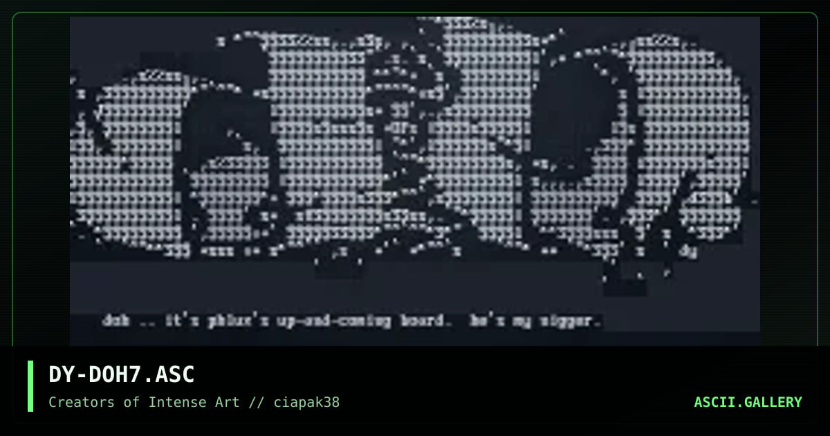 DY-DOH7.ASC, by discyple, 1996