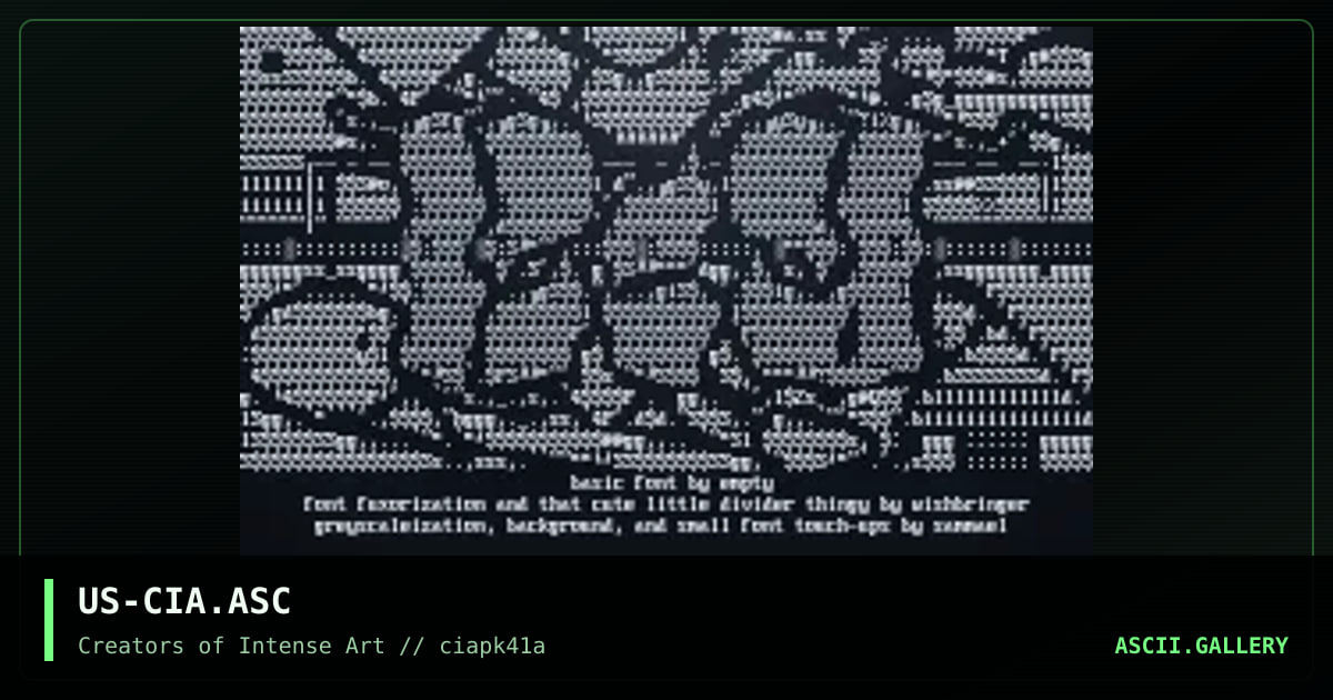 cia promo, by sammael, empty, wishbringer, 1997