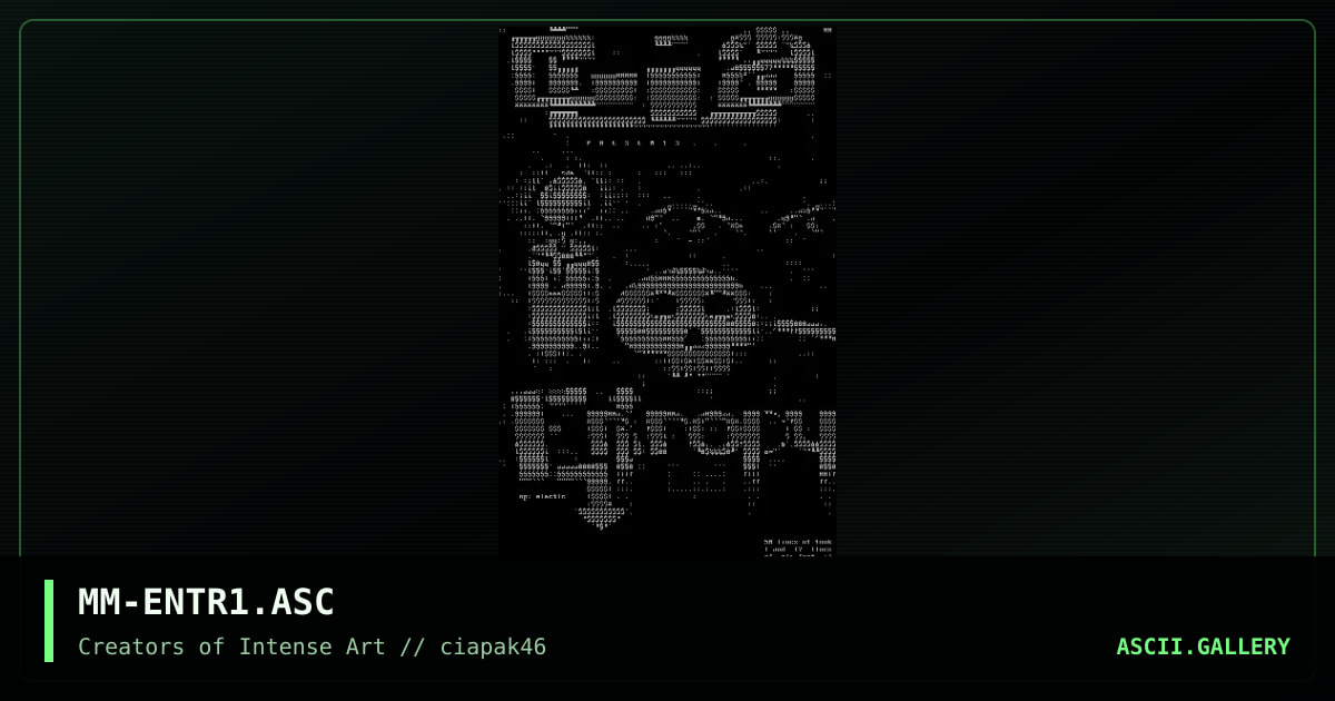 Entropy, by mighty mouse, 1997