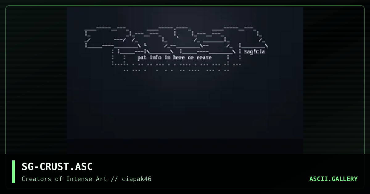 crust logo, by sagramore, 1997