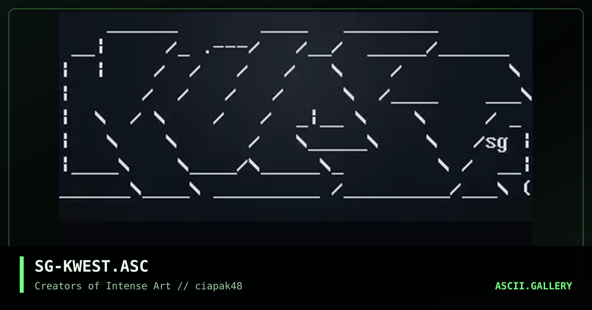 kwest, by sagramore, 1997