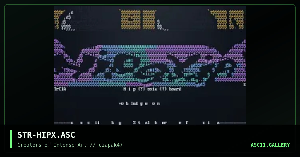 hipoxia, by stalker, 1997