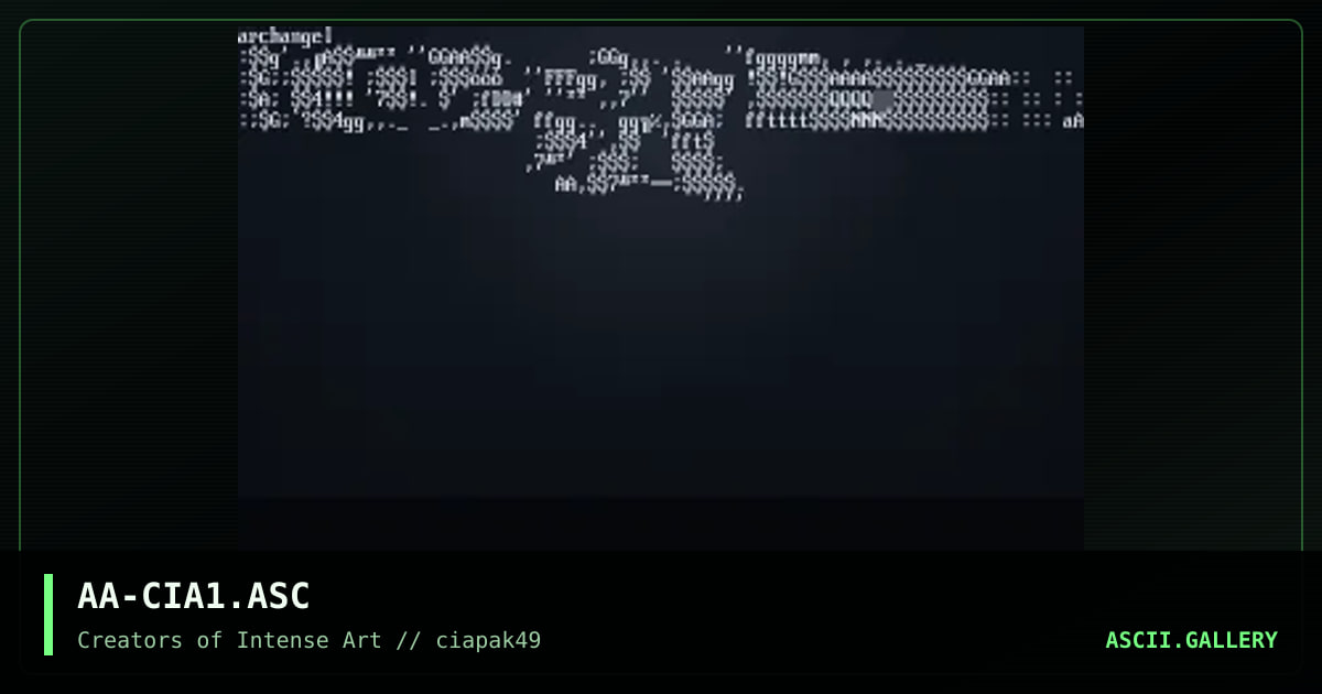 cia promo, by archangel, 1997