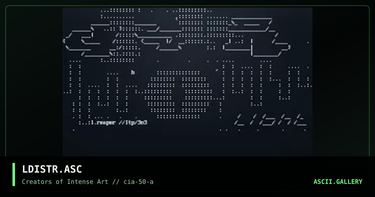 qsilvers distrolight, by lord reaper, 1997