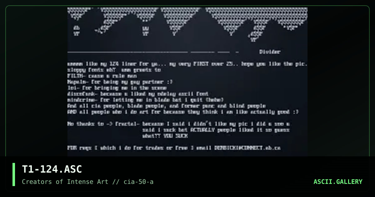cia ascii, by the illusionist, 1997
