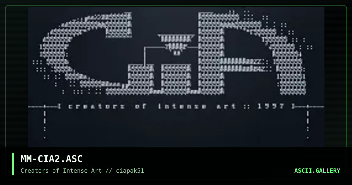 CiA 1997, by mighty mouse, 1997