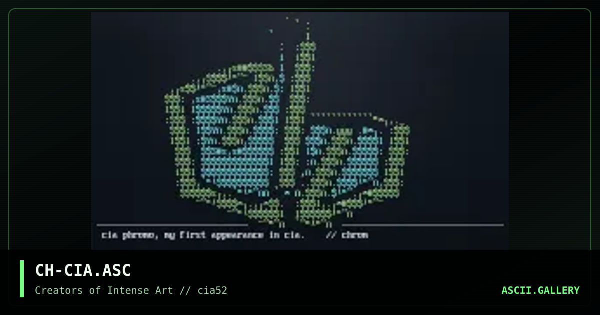 cia phromo, by chrom, 1998