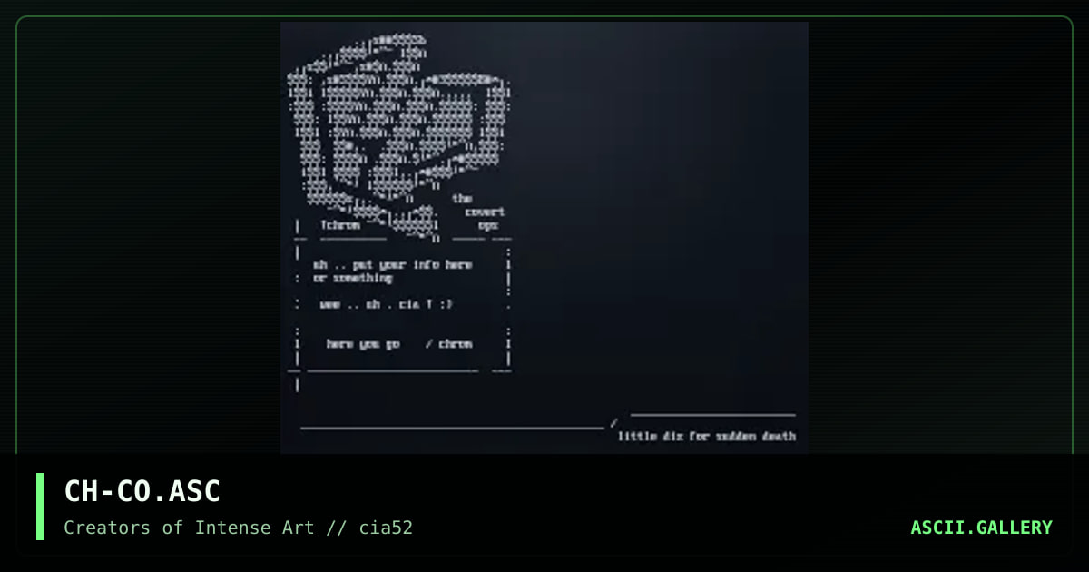covert ops (diz), by chrom, 1998