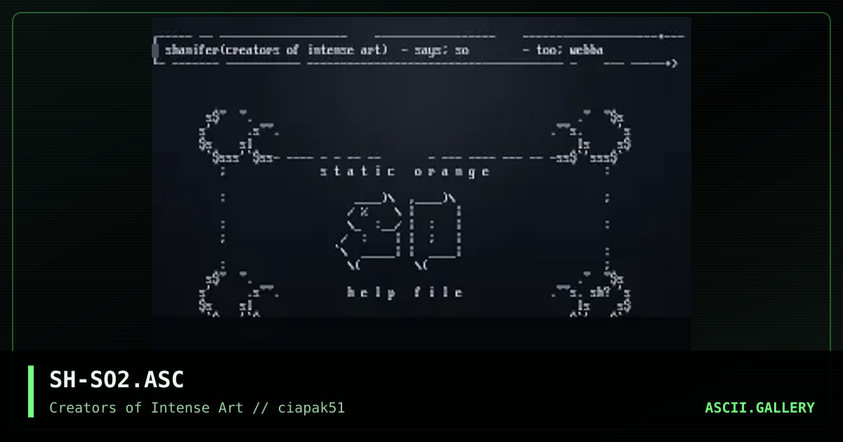 static orange, by shanifer, 1997