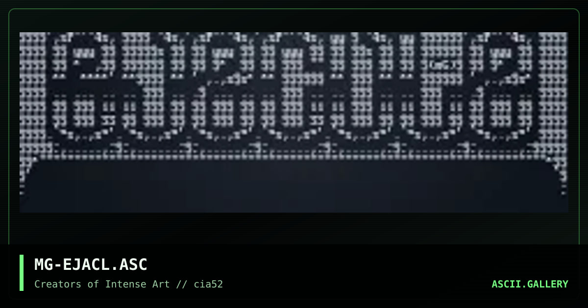 MG-EJACL.ASC, by markgoh, 1998