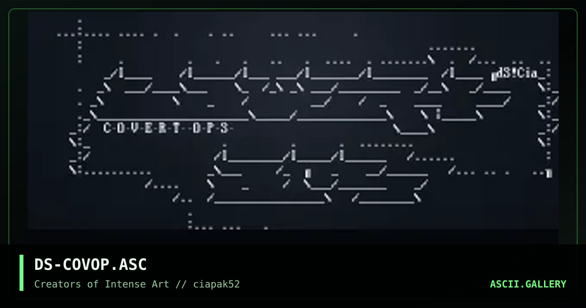 Covert Ops, by deadly sinz, 1998