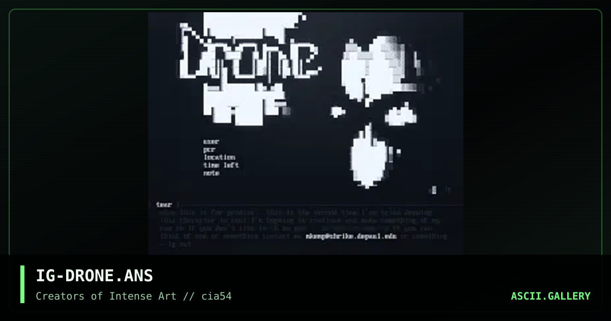 Drone, by ironghost, 1998
