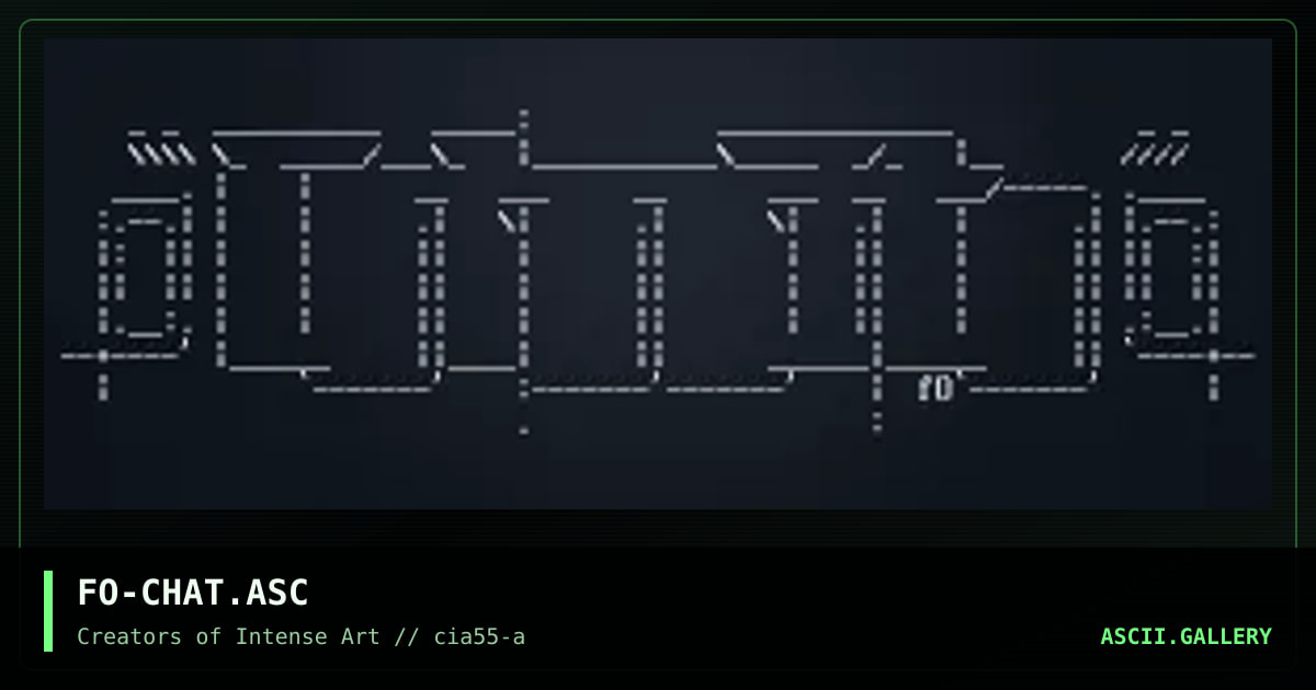 FO-CHAT.ASC, by flexor, 1998