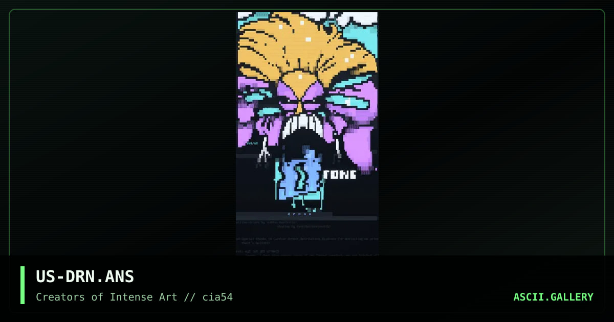Drone Ansi, by retribution, sudden death, 1998