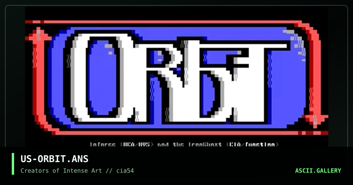 Orbit, by ironghost, inforce, 1998