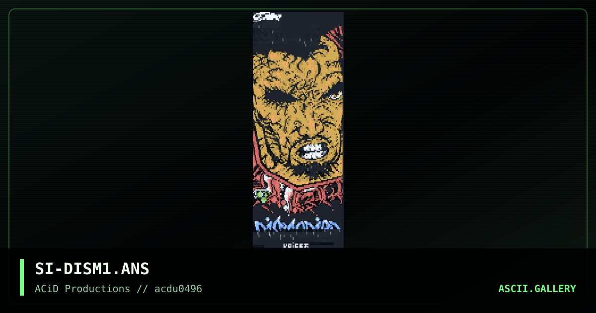 Disembodied Voices, by spirit of illusion, 1996