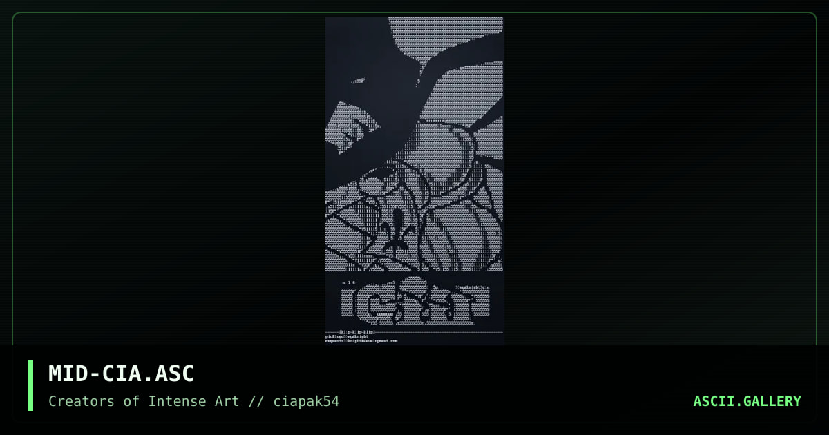 cia promotional, by mydknight, 1998