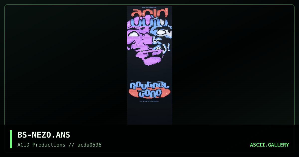 Neutral Zone, by burps, 1996