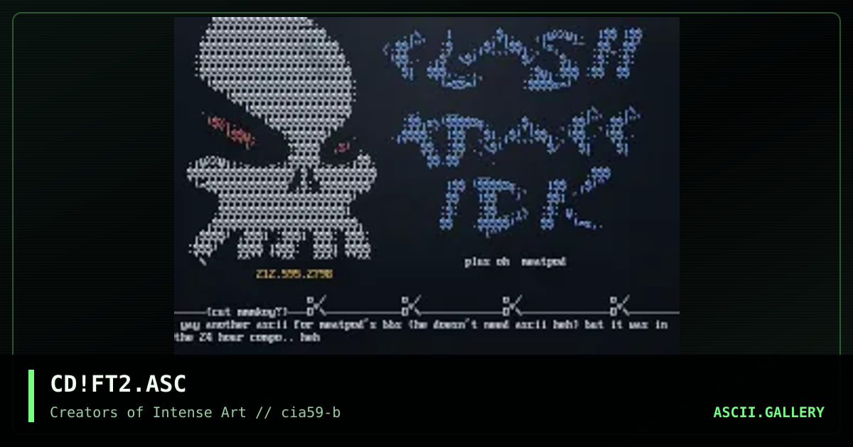 flash traffick #2, by cat-dog, 1999