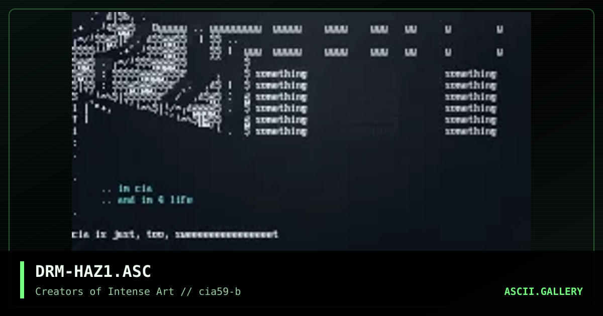 Menu Screen, by dorm, 1999