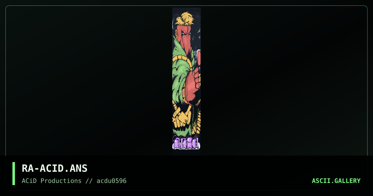 ACiD Advo, by reanimator, 1996