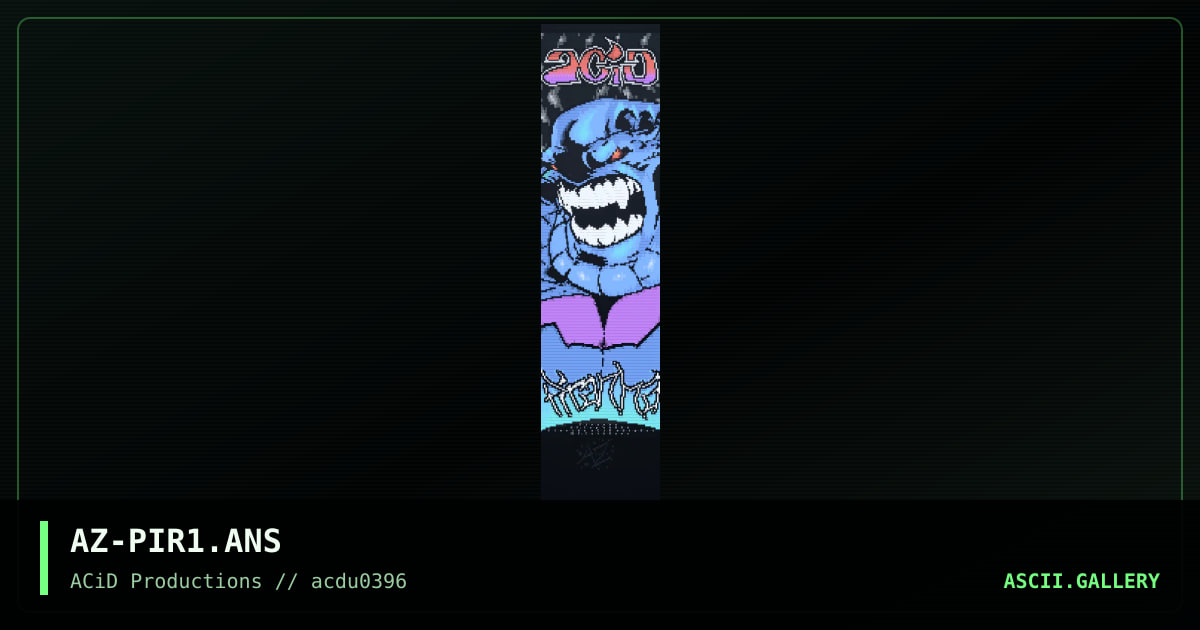 Piranha, by azrael, 1996