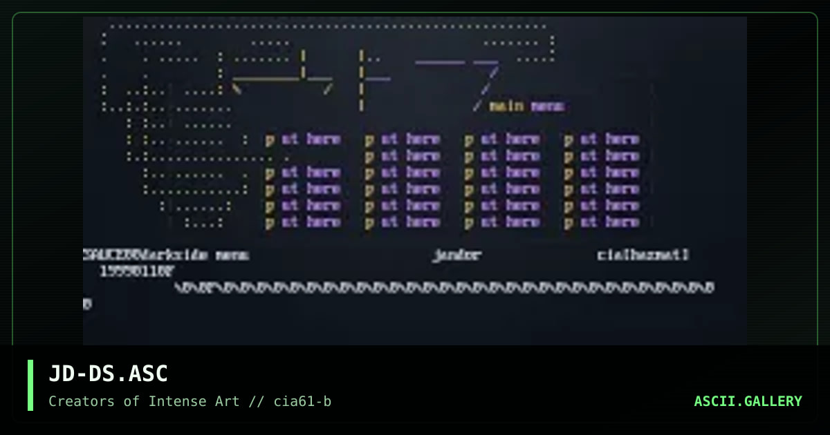 darkside bbs, by jandor, 1999
