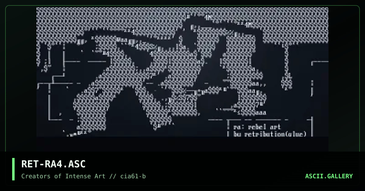 rebel art, by retribution, 1999