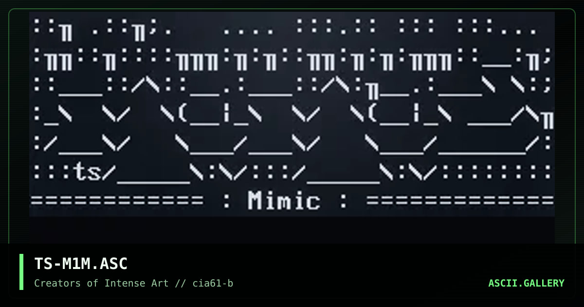 mimic, by tesko suicide, 1999