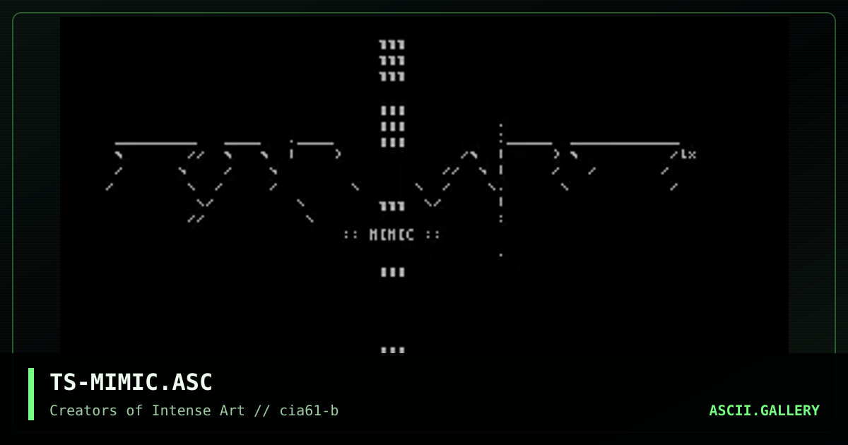 mimic, by tesko suicide, 1999