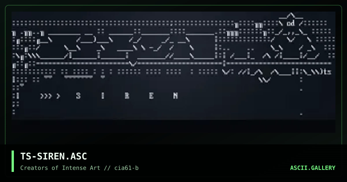siren, by tesko suicide, 1999