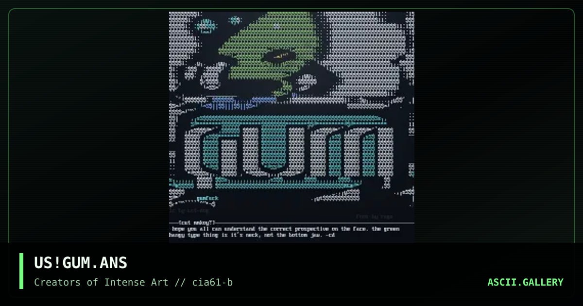 gumfuck, by cat-dog, rage, 1999