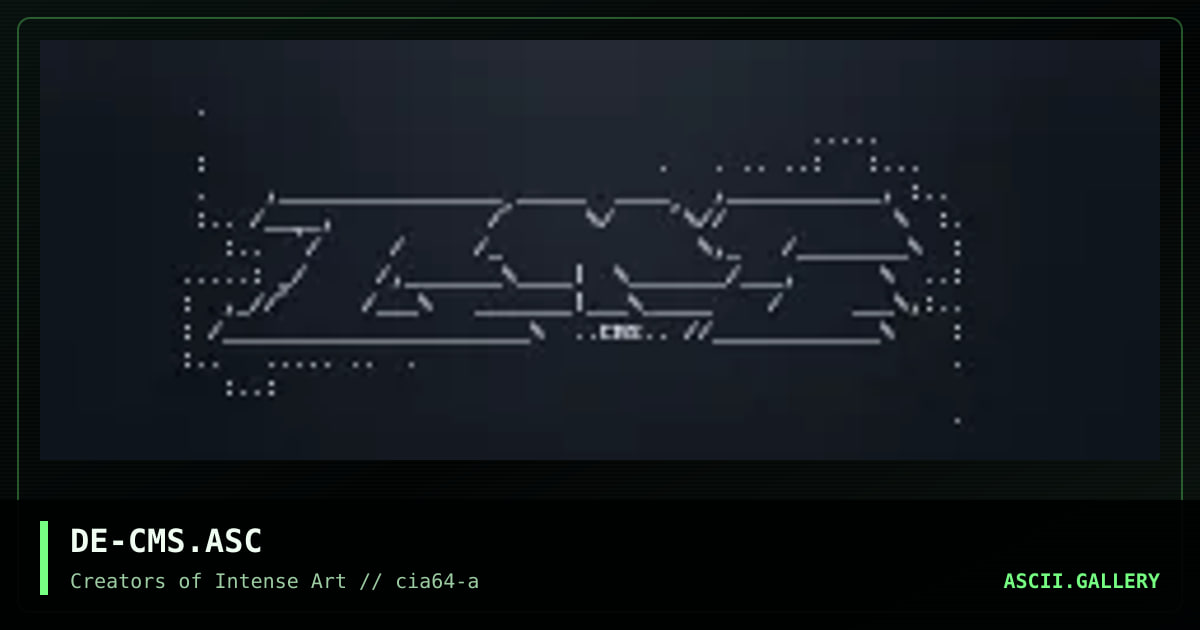//cms, by dark entity, 1999