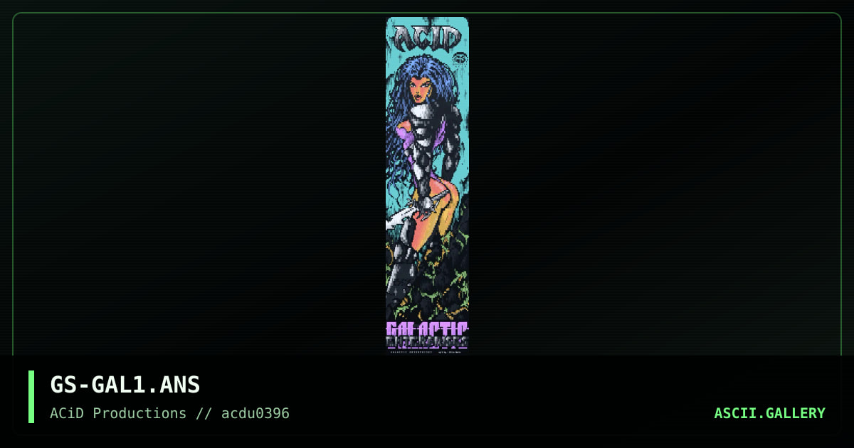 Galactic Enterprises, by ghengis, 1996