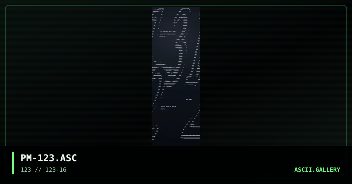 123, by polymorph, 2003