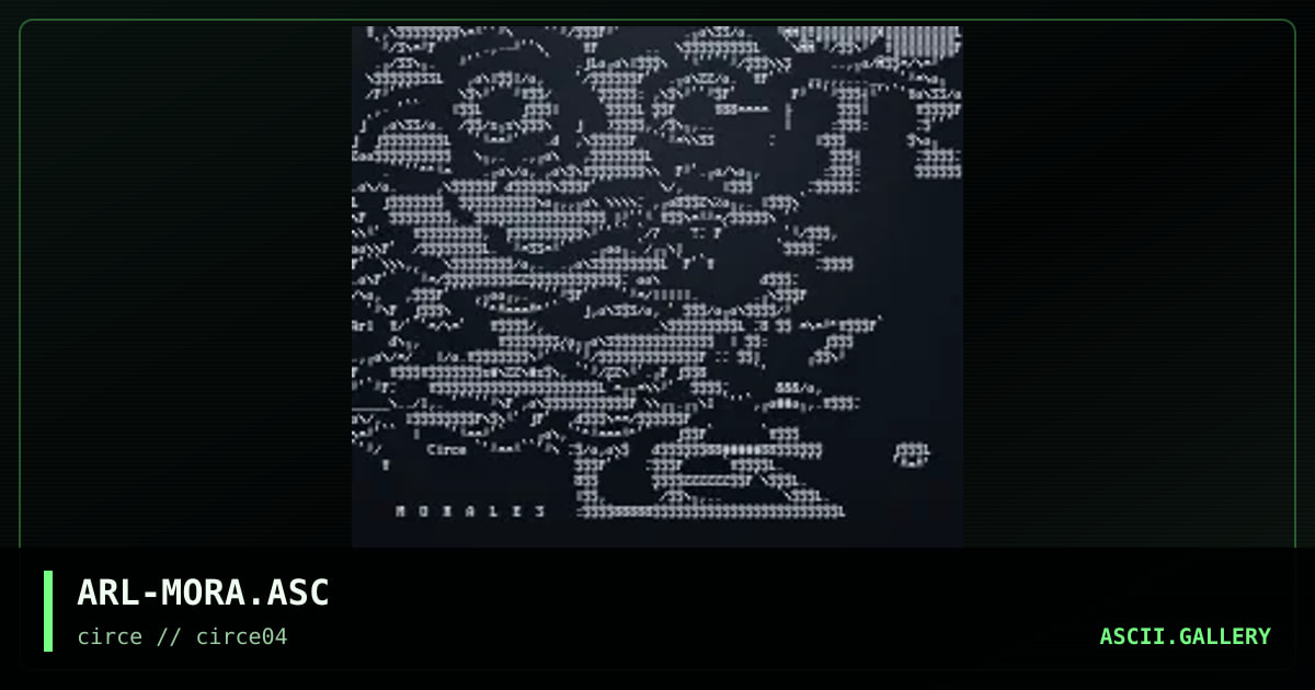 ARL-MORA.ASC, by arlequin, 1998