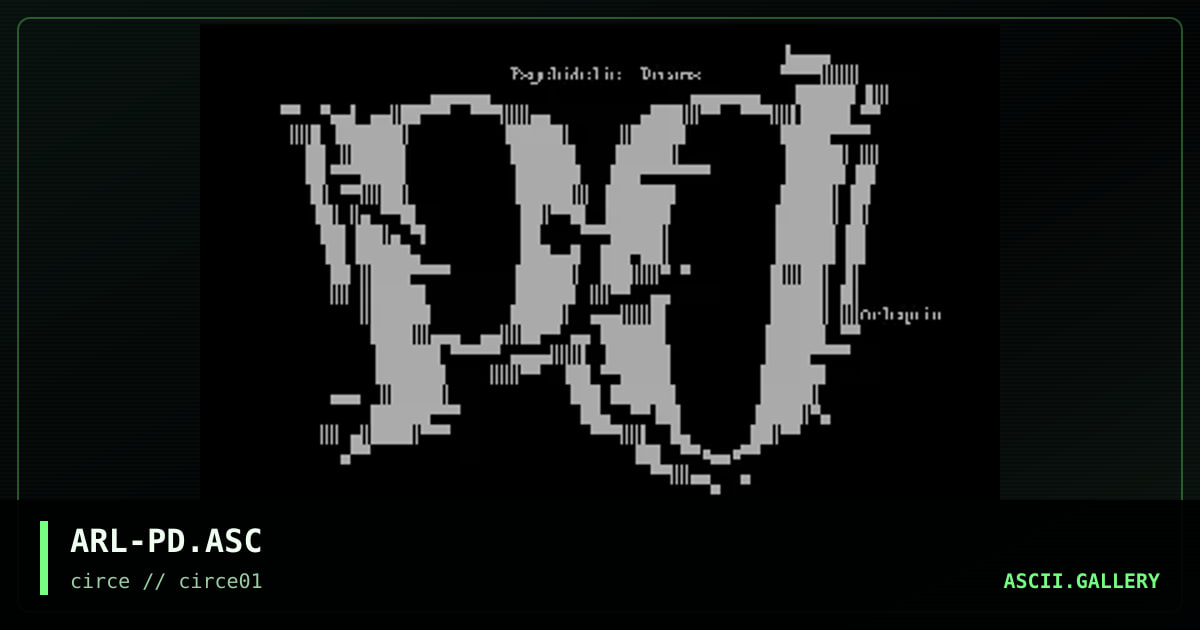ARL-PD.ASC, by arlequin, 1997