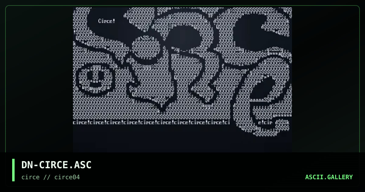 DN-CIRCE.ASC, by daemon, 1998