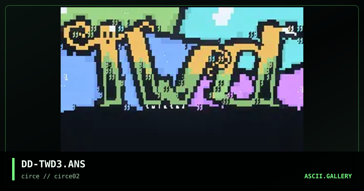 twisted logo, by diamond darrell, 1997