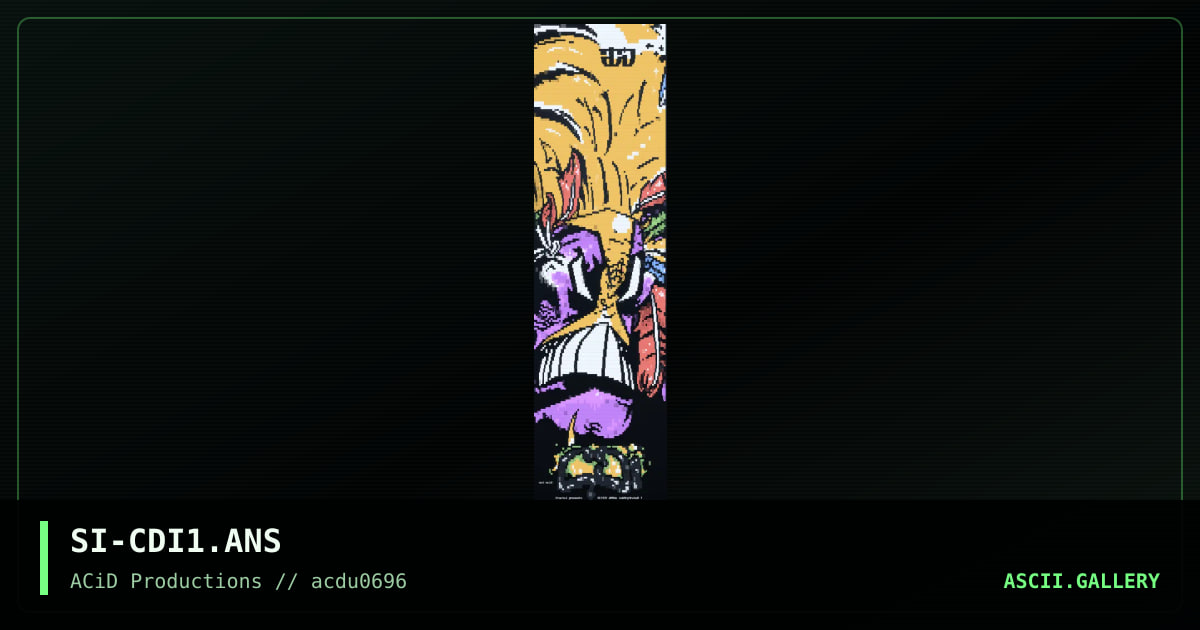 CDI, by spirit of illusion, 1996