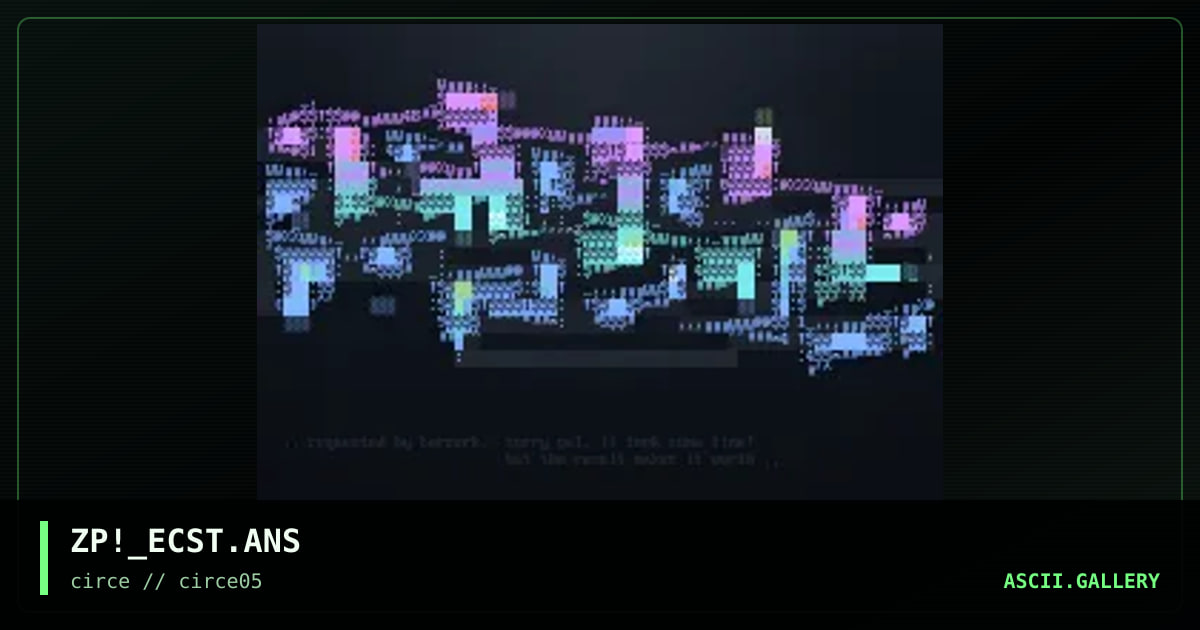 ZP!_ECST.ANS, by zippy, 1998