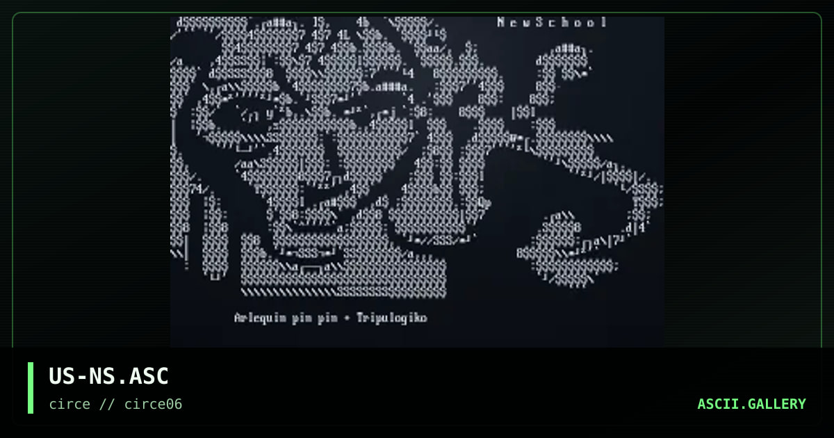 US-NS.ASC, by arlequin, tripulogic, 1998