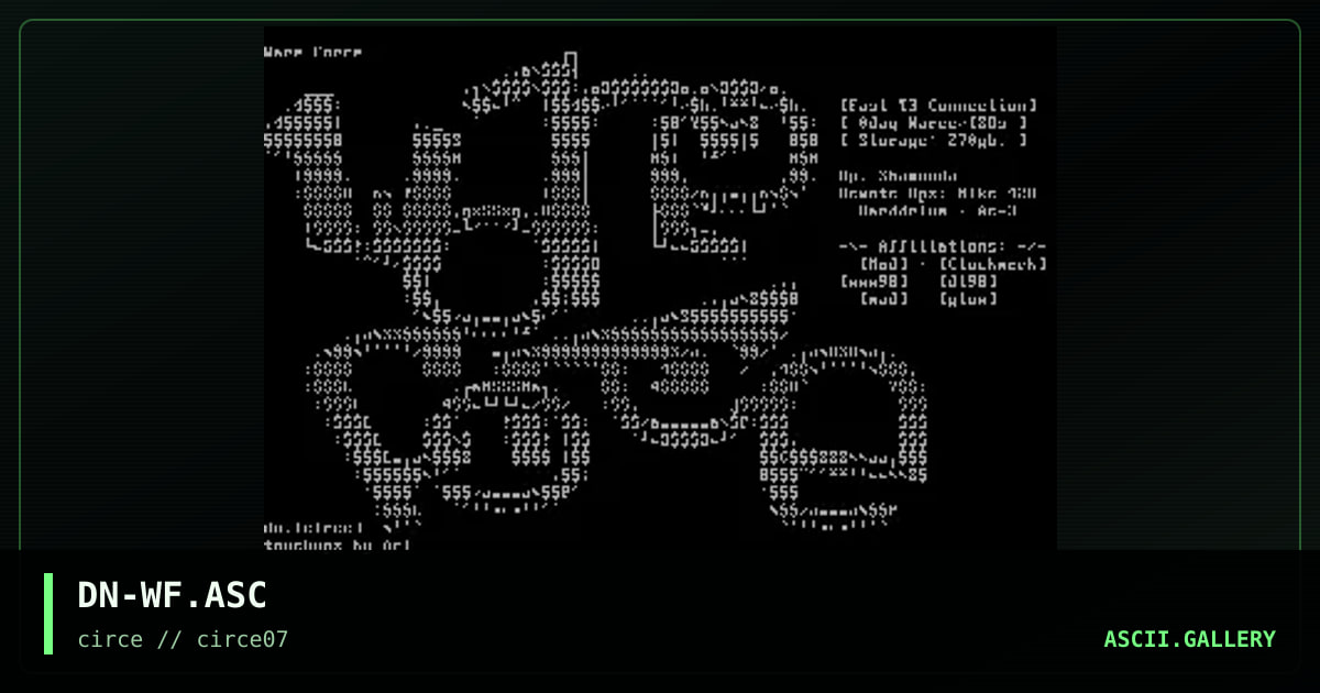 Ware Force, by daemon, 1999