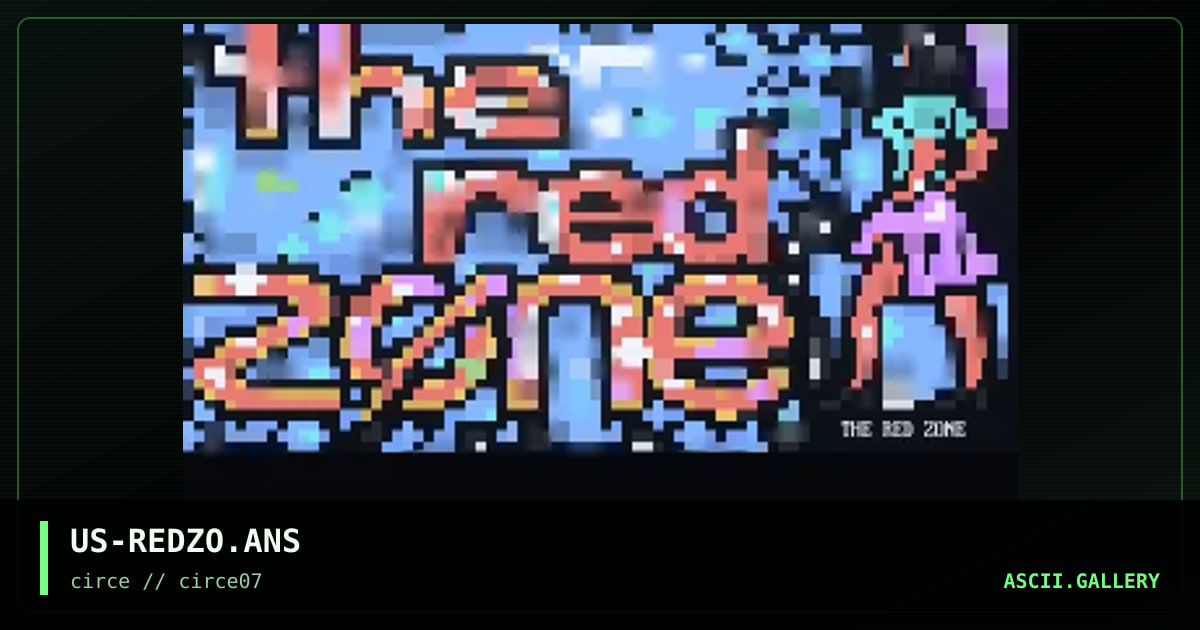 The Red Zone, by uctumi, arlequin, 1999